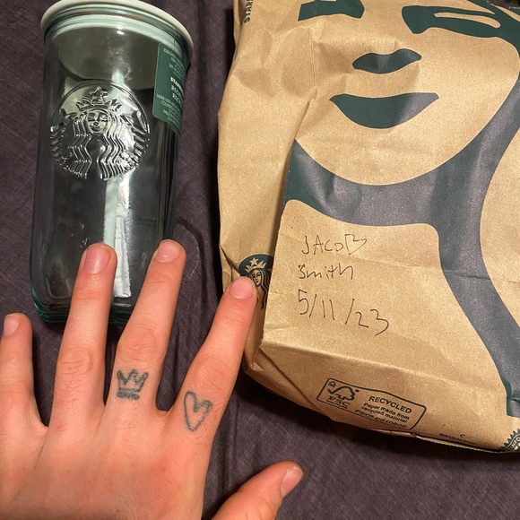 Recycled glass Starbucks cup (LIMITED EDITION) - Picture 1 of 4